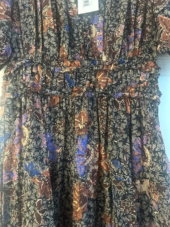 NWT ULLA JOHNSON Virginia dress 2 $595 - Picture 7 of 11